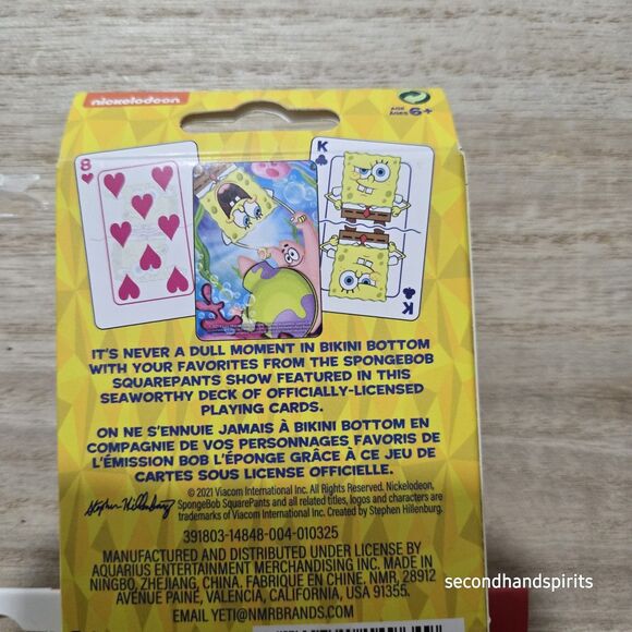 3 Playing Card Decks Cartoon Spongbob,Peanuts,TMNT All Three One Money - Picture 2 of 4